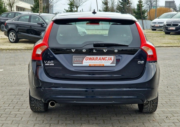 Volvo V60 cena 55900 przebieg: 186900, rok produkcji 2018 z Resko małe 781